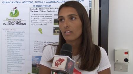 Sara Moscatelli, studentessa Unicam
