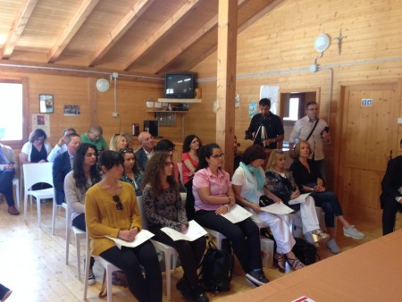 Studenti della Summer School Unicam nel villaggio Lions di Corgneto