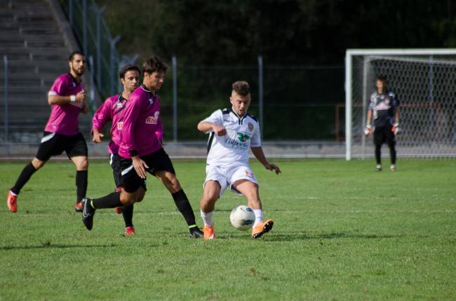 Isni Zekiri, autore del primo gol