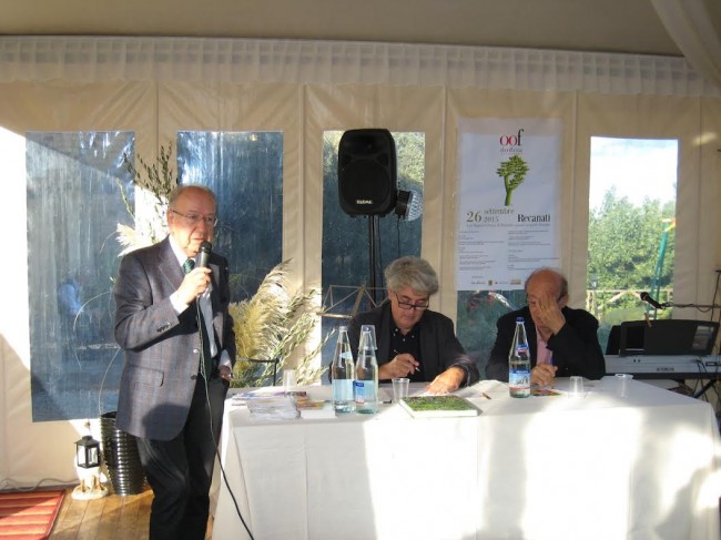 Ugo Bellesi durante il suo intervento al convegno