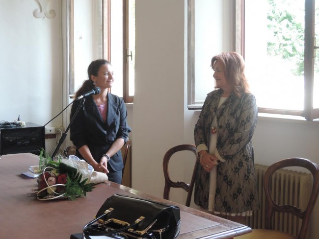Valentina Sokolova a scuola