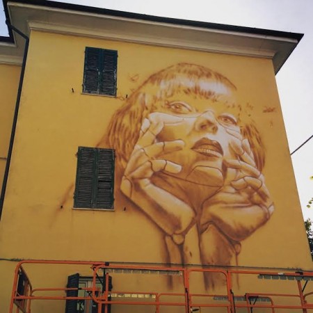 anime di strada murales