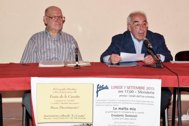 L'iniziativa per omaggiare Eriodante Domizioli