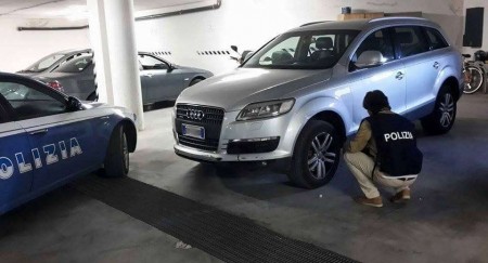 audi rubata q7 civitanova