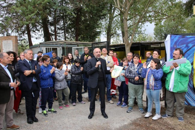 Il vescovo Nazzareno Marconi