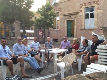 Un incontro del comitato con l'ex assessore Carlo Sirocchi