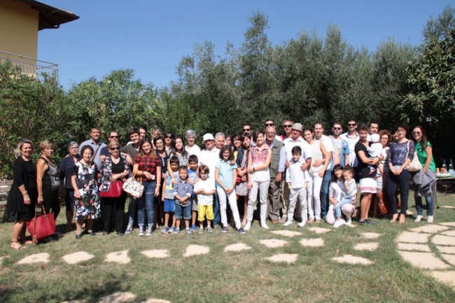 La famiglia Fermani al completo