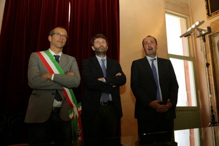 il ministro Dario Franceschini a Pesaro