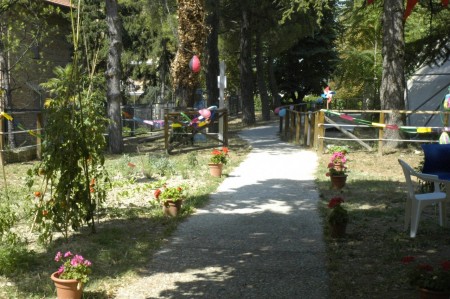 Ingresso del centro La Farfalla