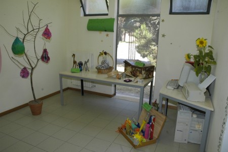 interno del centro La Farfalla