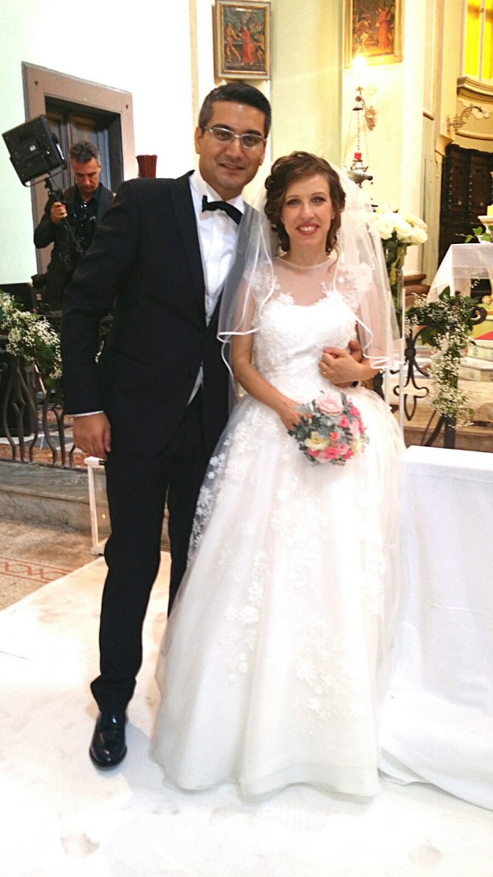 isabella e francesco sposi