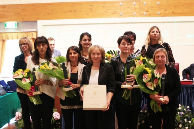 Foto di gruppo delle Signore dei vari settori