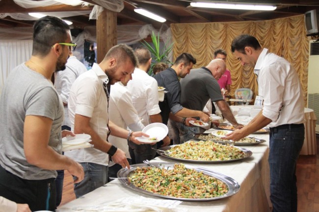 presentazione squadra calcio a 6 futsal passo treia a villa berta foto ap 1