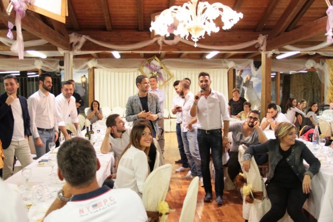 presentazione squadra calcio a 6 futsal passo treia a villa berta foto ap 33