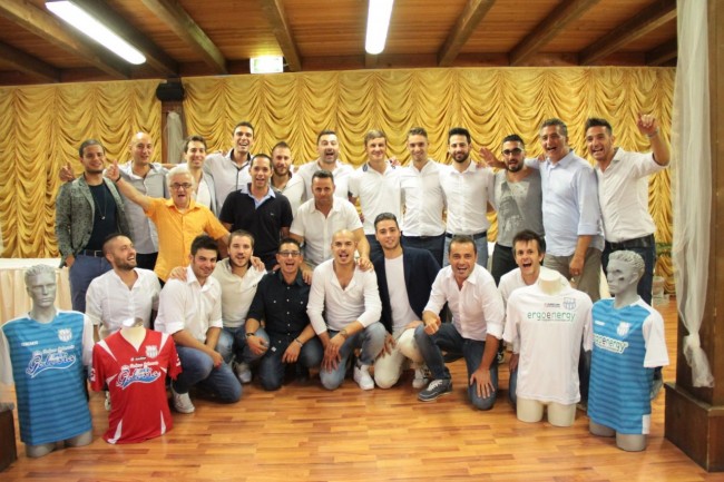 La squadra del Futsal Passo Treia al completo