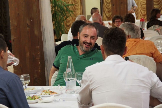 presentazione squadra calcio a 6 futsal passo treia a villa berta foto ap 5