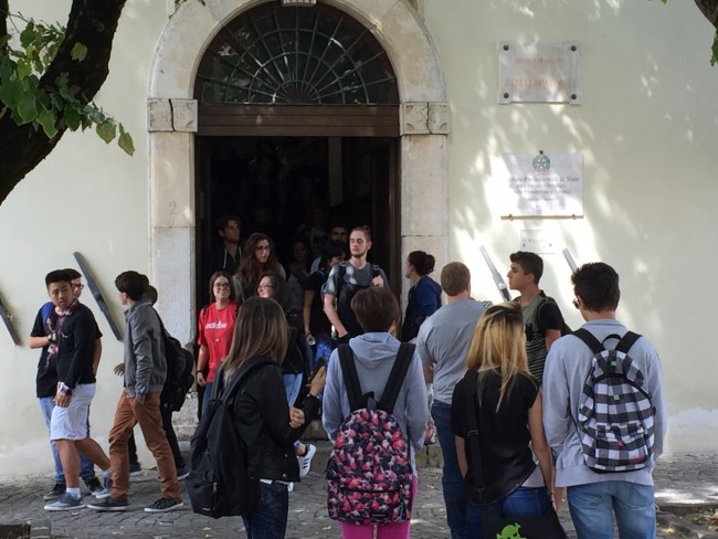 Il primo giorno di scuola all'Alberghiero