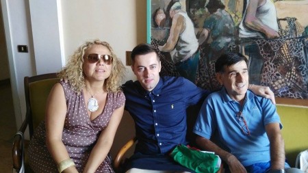 Da sinistra Fernanda Recchi, Andrea Civita e Agostino Basile 