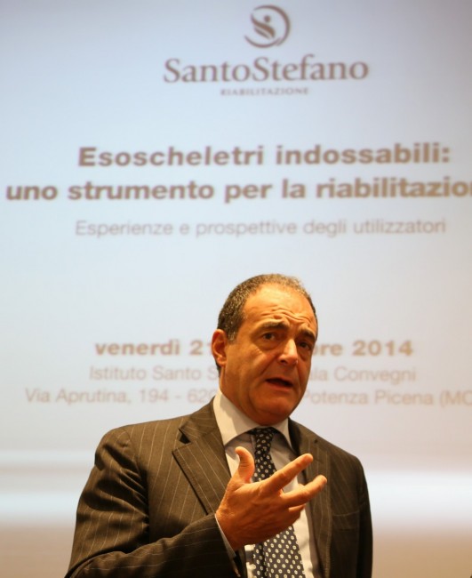  Enrico Brizioli, Amministratore Delegato Santo Stefano Riabilitazione, Gruppo di cui fa parte Fidia Riabilitazione che organizza l'evento di sabato