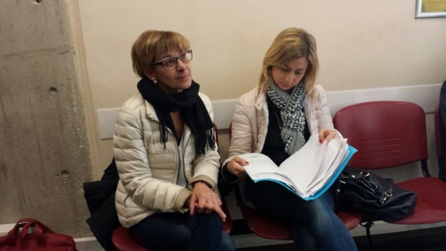 Da sinistra gli avvocati Caterina Francia e Elisa Moretti