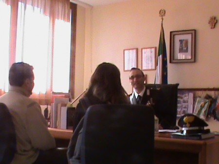 Carabinieri ricerche giovane scomparso