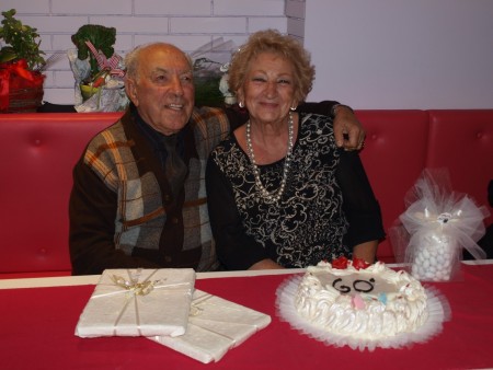 Coniugi Donati 60 anni matrimonio