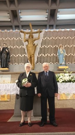 Enzo Sbrudolini e Andreina Baccifava
