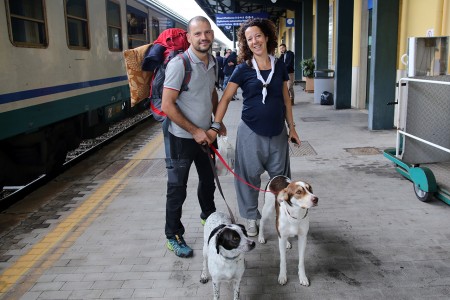 Giovanna Marzoli, incinta di 8 mesi, arrivata a Civitanova