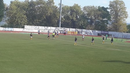 Il gol di Pesaresi per il 3-0