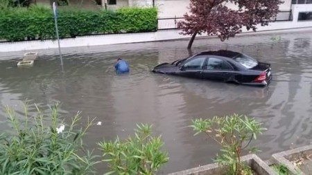 Il maltempo a Benevento Protezione civile in soccorso
