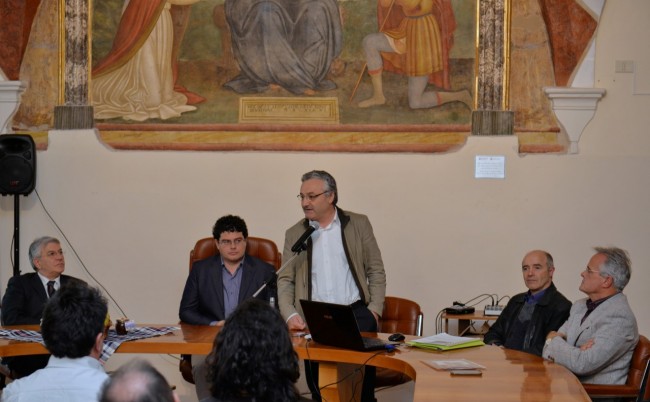 L'intervento dell'assessore regionale Angelo Sciapichetti