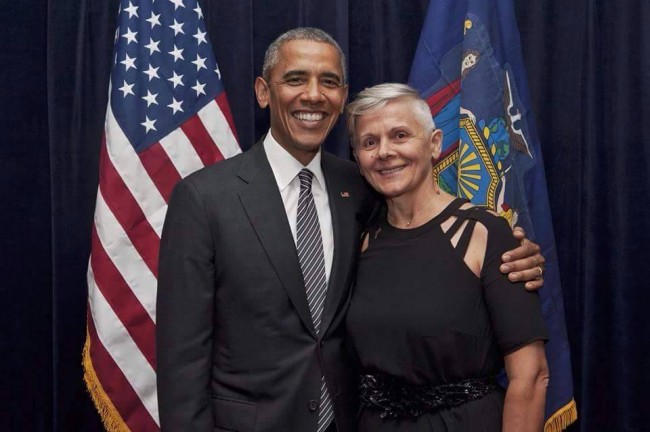La foto con Obama