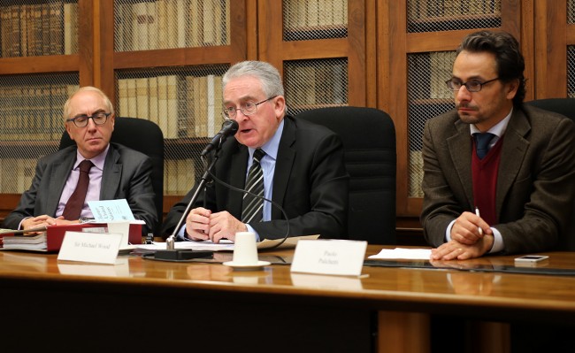 Sir Michael Wood, legale dei marò_Foto LB (3)