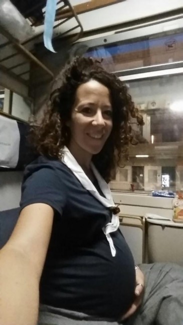 Giovanna Marzoli, la donna incinta di 8 mesi nel treno bloccato