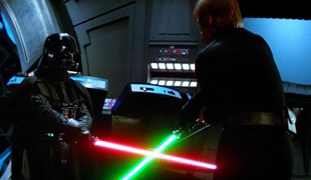 Luke vs Dart Vader