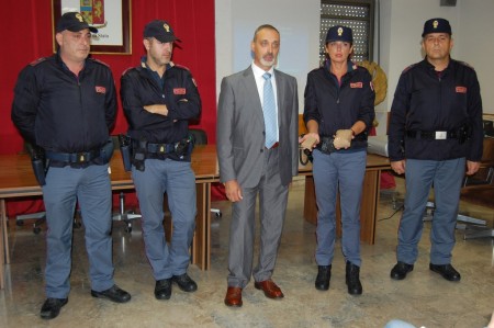 La squadra mobile di Ascoli