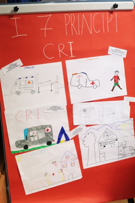 bambini in croce rossa a villa potenza foto ap (17)