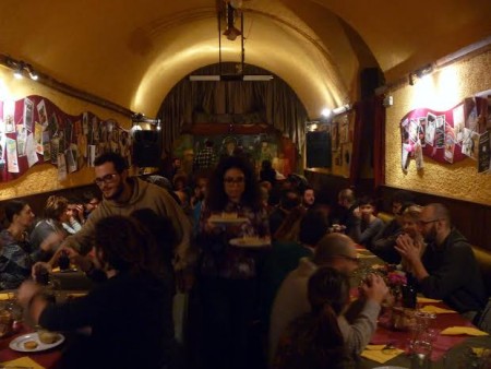 Una delle cene sociali della scorsa stagione