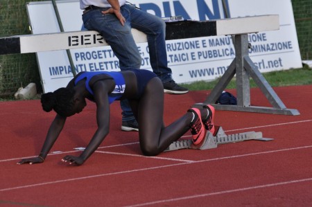 L'atleta di Corridonia Sonia Kebe