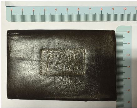L'hashish sequestrato dai carabinieri