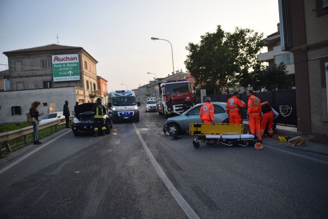 incidente fontespina - 118 vdf - civitanova