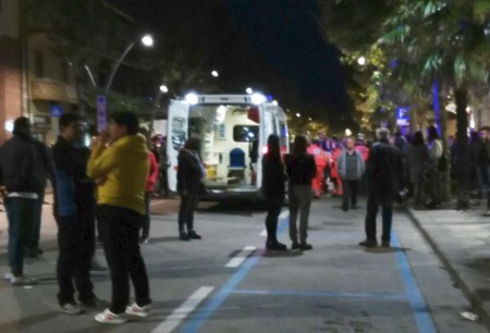 L'arrivo dei soccorsi