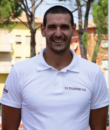 L'allenatore del Tolentino, Matteo Possanzini