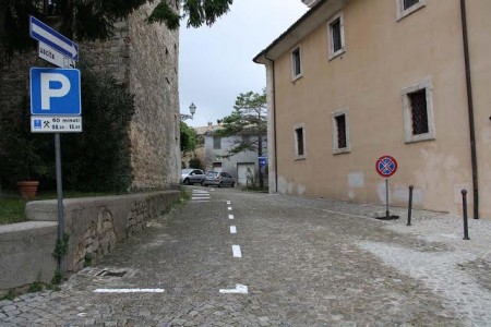 Via del Podestà a Cingoli