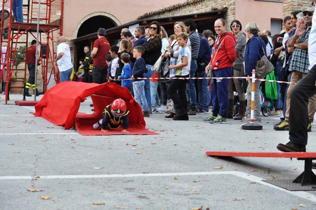 Uno degli esercizi di Pompieropoli