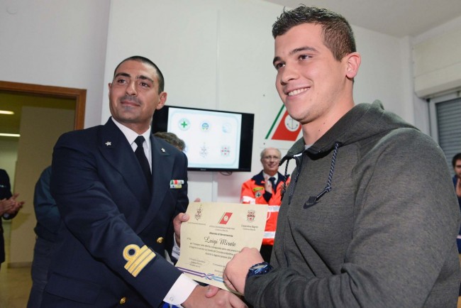premiazioni guardia costiera civitanova - luigi mirate