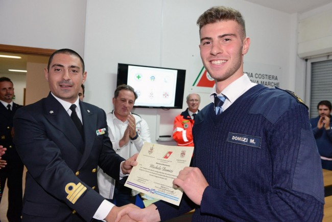 premiazioni guardia costiera civitanova - michele domizi