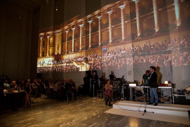 Lo Sferisterio è stato proiettato con il video mapping 