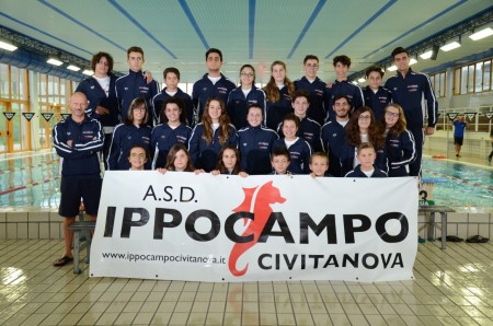 La squadra Salvamento Ippocampo Civitanova