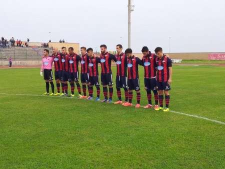 La formazione della Civitanovese schierata in campo ad inizio gara
